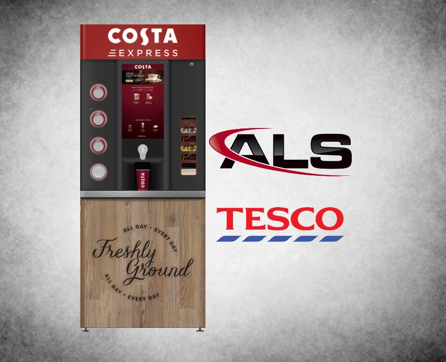 Costa Coffee into Tesco